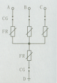 DZK-TBP三相组合式过电压保护器(图2)